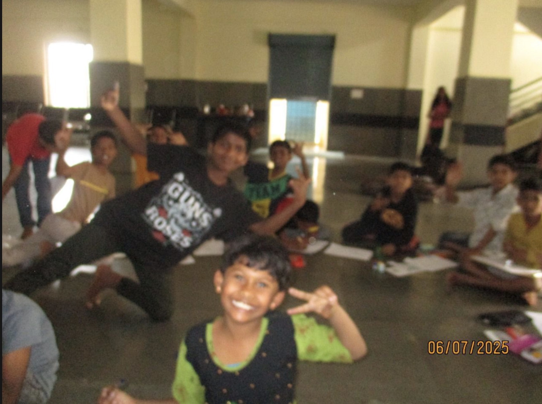 Children at a Teen Visionaries workshop